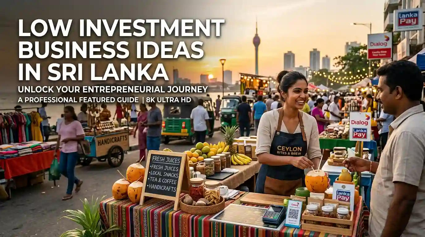 Low Investment Business Ideas in Sri Lanka: Start With What You Have
